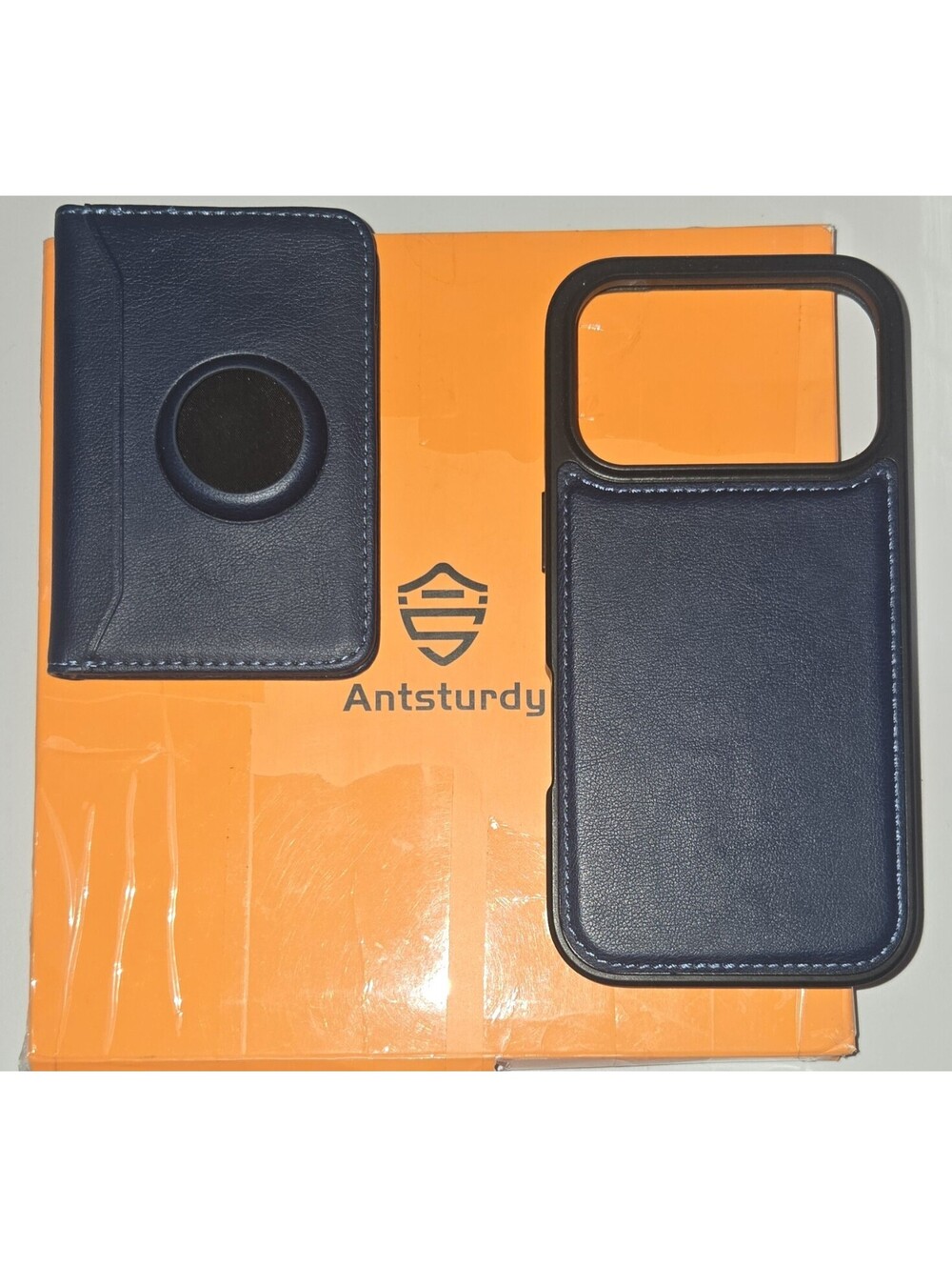 Antsturdy w/ MagSafe 2 in 1 Detachable Magnetic Wallet iPhone 17 Pro 6.3"